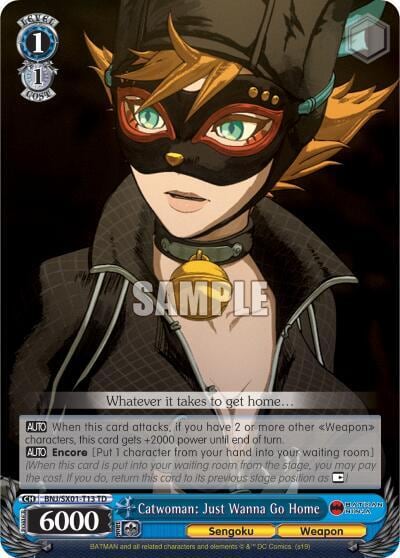 Catwoman: Just Wanna Go Home, Batman Ninja BNJ/SX01-T13 TD