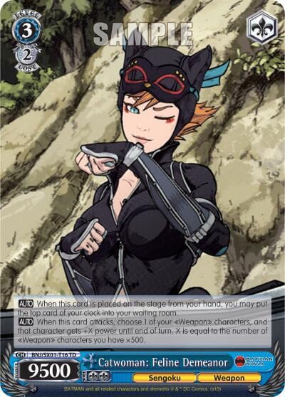 Catwoman: Feline Demeanor, Batman Ninja BNJ/SX01-T16 TD