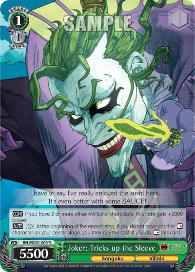 Joker: Tricks up the Sleeve, Batman Ninja BNJ/SX01-008 R