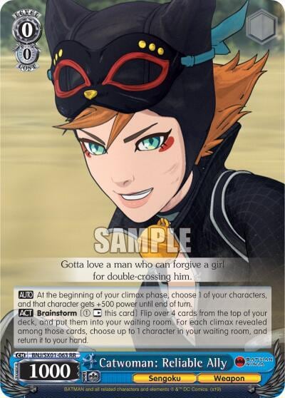 Catwoman: Reliable Ally, Batman Ninja BNJ/SX01-063 RR