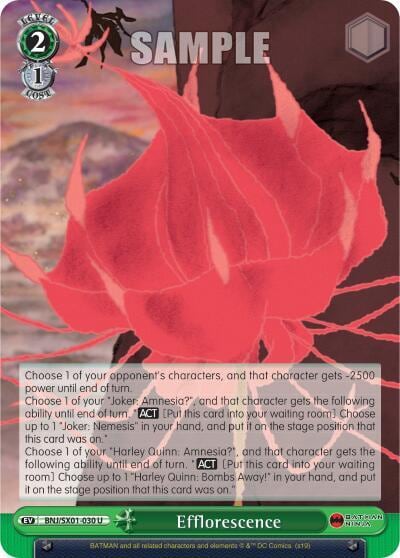 Efflorescence, Batman Ninja BNJ/SX01-030 U