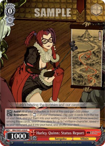 Harley Quinn: Status Report, Batman Ninja BNJ/SX01-039 R