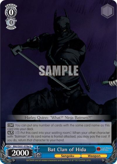 Bat Clan of Hida (A), Batman Ninja BNJ/SX01-078a U