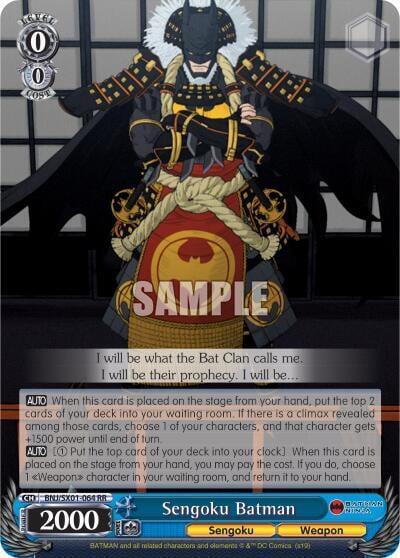 Sengoku Batman, Batman Ninja BNJ/SX01-064 RR