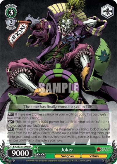 Joker, Batman Ninja BNJ/SX01-002 RR