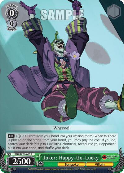 Joker: Happy-Go-Lucky, Batman Ninja BNJ/SX01-005 R