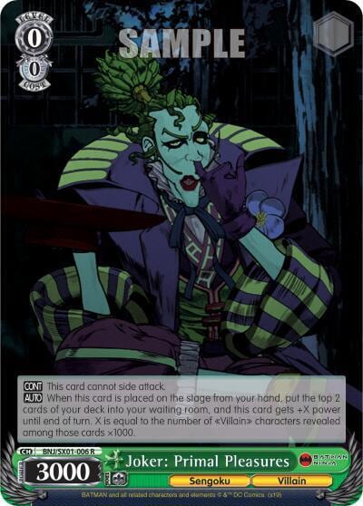 Joker: Primal Pleasures, Batman Ninja BNJ/SX01-006 R