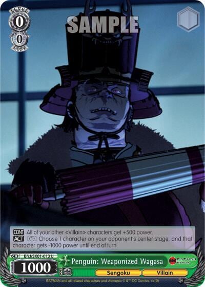 Penguin: Weaponized Wagasa, Batman Ninja BNJ/SX01-013 U