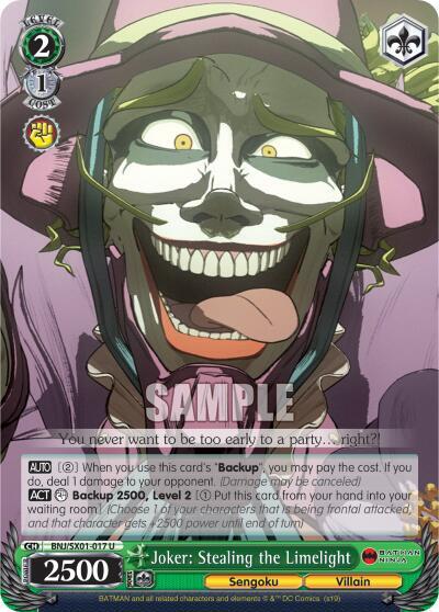 Joker: Stealing the Limelight, Batman Ninja BNJ/SX01-017 U
