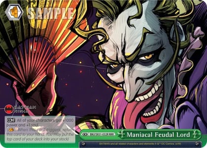Maniacal Feudal Lord (RRR), Batman Ninja BNJ/SX01-032R RRR