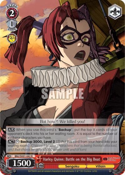 Harley Quinn: Battle on the Big Boat, Batman Ninja BNJ/SX01-042 R
