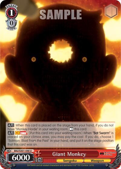 Giant Monkey, Batman Ninja BNJ/SX01-046 U