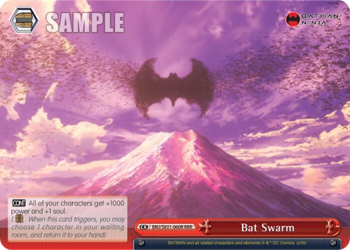 Bat Swarm (RRR), Batman Ninja BNJ/SX01-060R RRR
