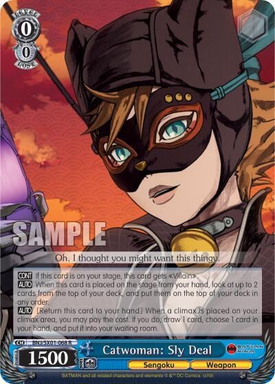 Catwoman: Sly Deal, Batman Ninja BNJ/SX01-068 R
