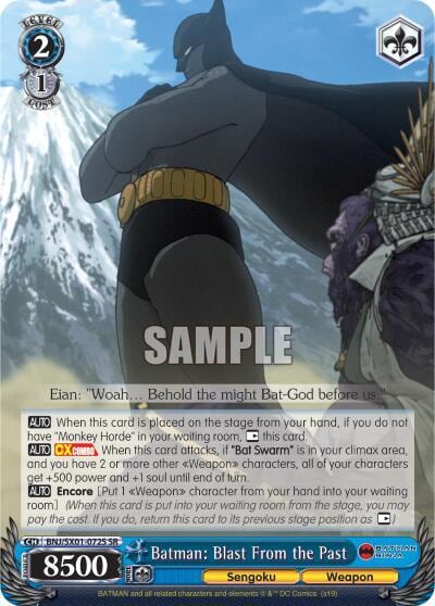 Batman: Blast From the Past (SR), Batman Ninja BNJ/SX01-072S SR