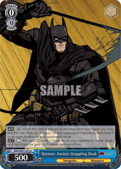 Batman: Ancient Grappling Hook, Batman Ninja BNJ/SX01-075 U