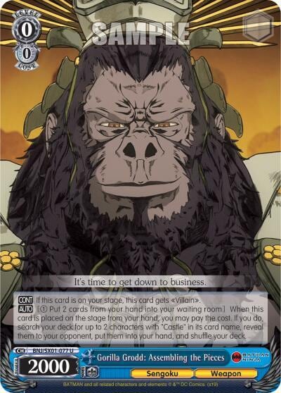 Gorilla Grodd: Assembling the Pieces, Batman Ninja BNJ/SX01-077 U