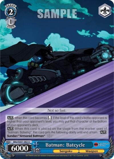 Batman: Batcycle, Batman Ninja BNJ/SX01-082 U