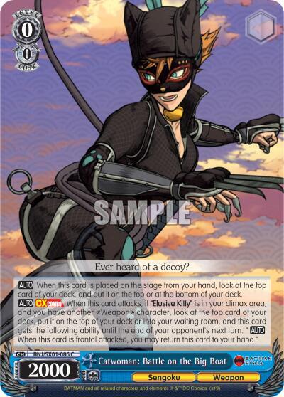 Catwoman: Battle on the Big Boat, Batman Ninja BNJ/SX01-086 C