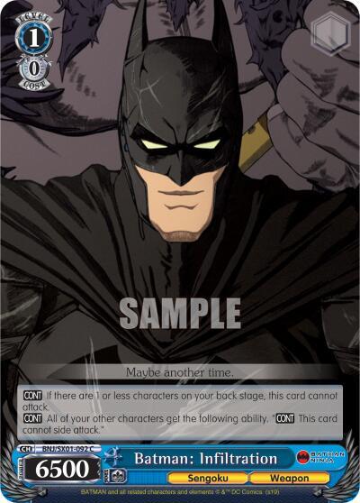 Batman: Infiltration, Batman Ninja BNJ/SX01-092 C