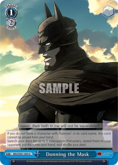 Donning the Mask, Batman Ninja BNJ/SX01-095 U
