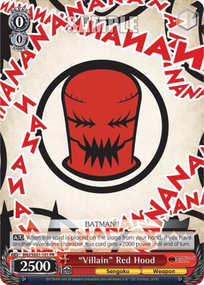 "Villain" Red Hood, Batman Ninja BNJ/SX01-101 PR