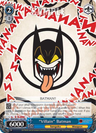 "Villain" Batman, Batman Ninja BNJ/SX01-107 PR