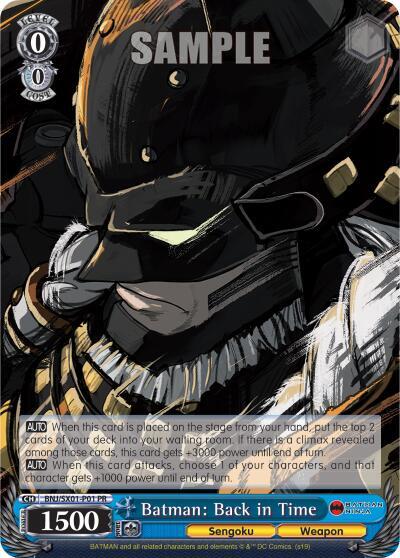 Batman: Back in Time, Batman Ninja BNJ/SX01-P01 PR