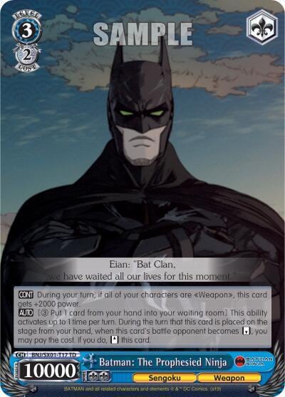 Batman: The Prophesied Ninja, Batman Ninja BNJ/SX01-T17 TD