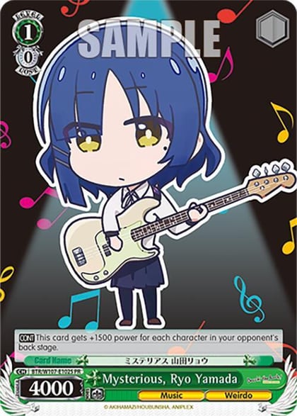Mysterious, Ryo Yamada (Foil), BOCCHI THE ROCK! BTR/W107-E102S PR