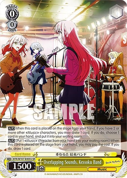 Overlapping Sounds, Kessoku Band (SR), BOCCHI THE ROCK! BTR/W107-E005S SR