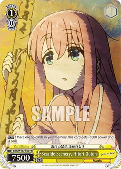 Seaside Scenery, Hitori Gotoh, BOCCHI THE ROCK! BTR/W107-E007 R