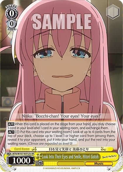 Look Into Their Eyes and Smile, Hitori Gotoh (SR), BOCCHI THE ROCK! BTR/W107-E012S SR