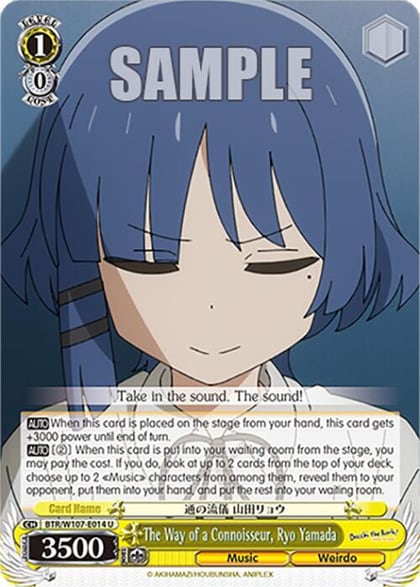 The Way of a Connoisseur, Ryo Yamada, BOCCHI THE ROCK! BTR/W107-E014 U