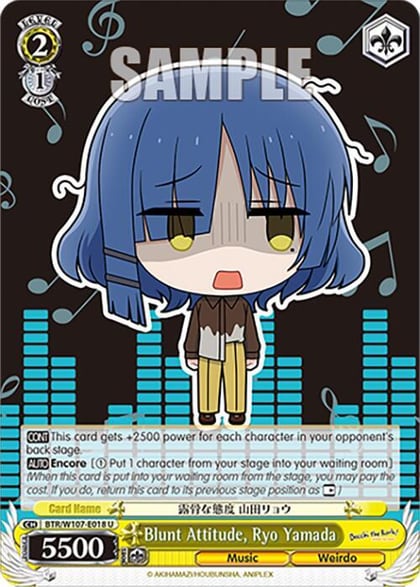 Blunt Attitude, Ryo Yamada, BOCCHI THE ROCK! BTR/W107-E018 U