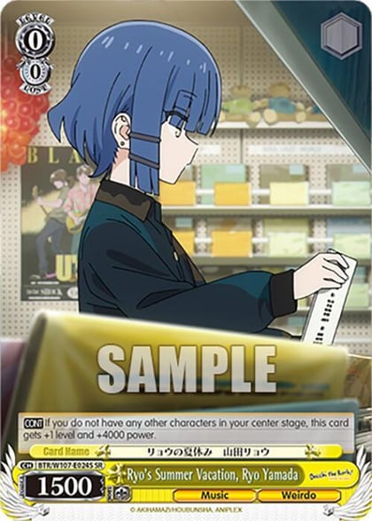 Ryo's Summer Vacation, Ryo Yamada (SR), BOCCHI THE ROCK! BTR/W107-E024S SR