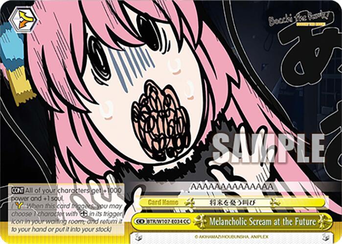 Melancholic Scream at the Future, BOCCHI THE ROCK! BTR/W107-E034 CC