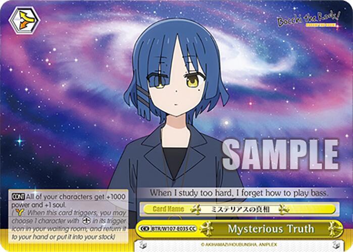 Mysterious Truth, BOCCHI THE ROCK! BTR/W107-E035 CC