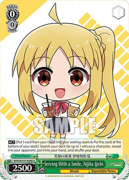 Serving With a Smile, Nijika Ijichi, BOCCHI THE ROCK! BTR/W107-E048 U