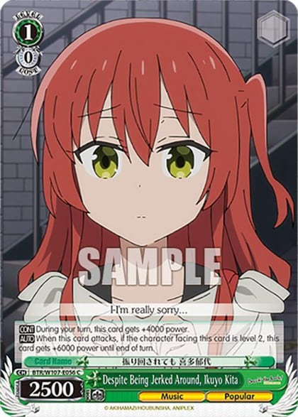 Despite Being Jerked Around, Ikuyo Kita, BOCCHI THE ROCK! BTR/W107-E056 C