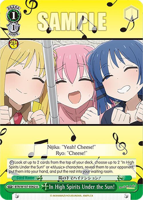 In High Spirits Under the Sun!, BOCCHI THE ROCK! BTR/W107-E062 U
