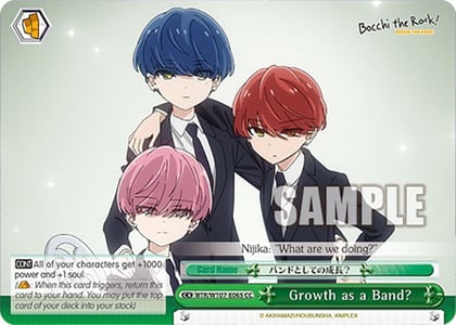 Growth as a Band?, BOCCHI THE ROCK! BTR/W107-E065 CC