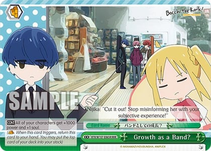 Growth as a Band? (RRR), BOCCHI THE ROCK! BTR/W107-E065R RRR