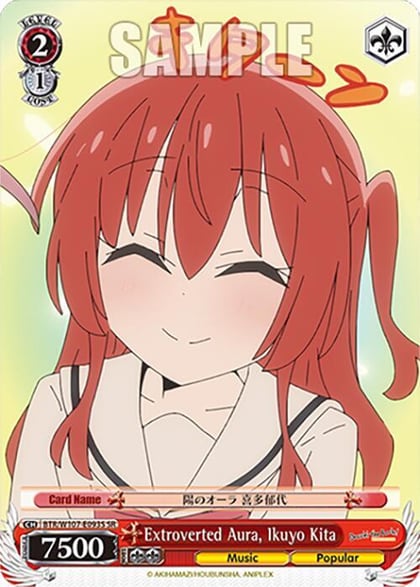 Extroverted Aura, Ikuyo Kita (SR), BOCCHI THE ROCK! BTR/W107-E093S SR