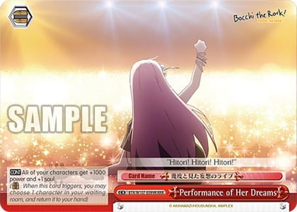 Performance of Her Dreams (RRR), BOCCHI THE ROCK! BTR/W107-E099R RRR