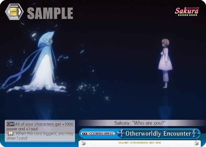 Otherworldly Encounter, Cardcaptor Sakura: Clear Card CCS/WX01-099 CC