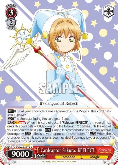 Cardcaptor Sakura: REFLECT, Cardcaptor Sakura: Clear Card CCS/WX01-057 RR