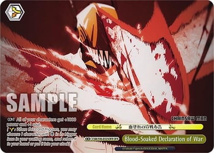 Blood-Soaked Declaration of War (OFR), Chainsaw Man CSM/S96-E025OFR OFR