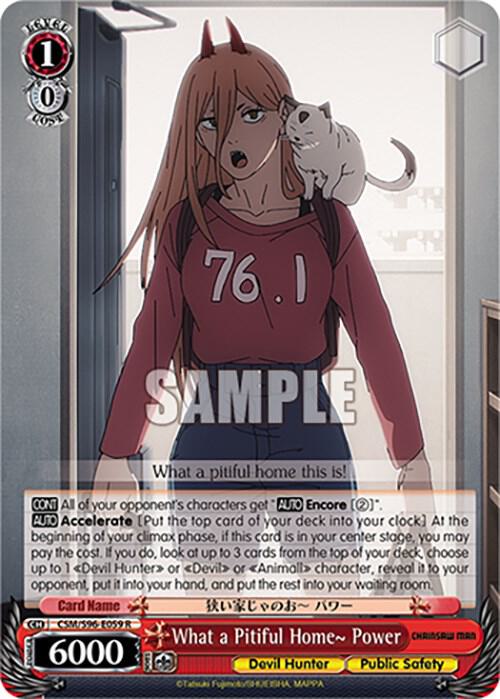 What a Pitiful Home~ Power, Chainsaw Man CSM/S96-E059 R