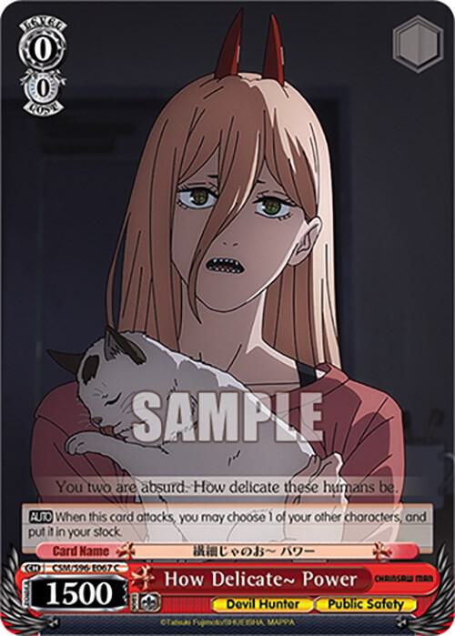How Delicate~ Power, Chainsaw Man CSM/S96-E067 C